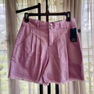 NWT Wild Fable Highest Rise A-Line Shorts Light Purple Lilac Size 4 / 27 Waist